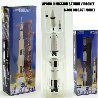 Rare Apollo 11 Saturn V Rocket Model 1:400 Dragon Space 56111