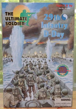 Ultimate Soldier 29th Infantry D - Day 12 " 1/6 Scale Ww2 Action Figure