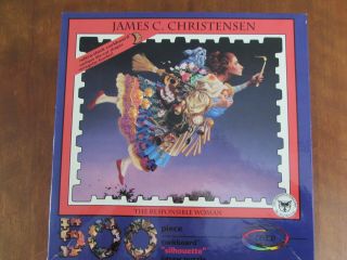 James C Christensen,  The Responsible Woman,  500 Piece Corkboard Jigsaw Puzzle