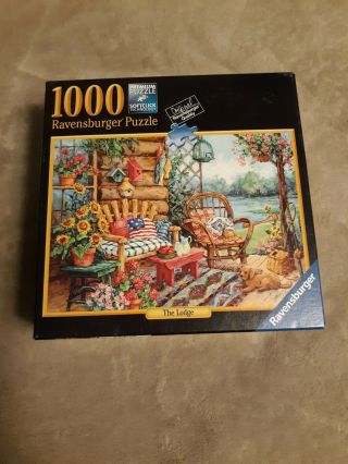 Ravensburger 1000 Piece Puzzle “the Lodge”