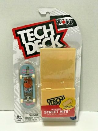 Tech Deck Toy Machine Skateboards Street Hits Limited World Edition
