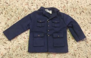 Vintage Action Man Gi Joe Air Force Blue Dress Jacket