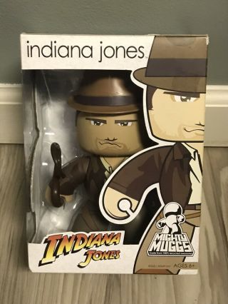 Hasbro Mighty Muggs Indiana Jones Vinyl Action Figure Nib