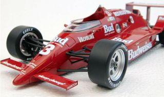 Bobby Rahal Budweiser March 1986 Indy 500 Winner 1:18 Replicarz Vintage Race Car