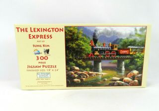 Sunsout By Sung Kin Puzzle 300 Piece “the Lexington Express " 18 " X 24 "