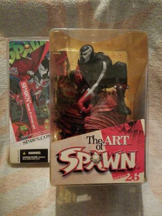 2004 Mcfarlane Toys Series 26 Art Of Spawn Issue 8 Cover Famous Pose Figure