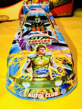 Nhra John Force 1:24 Diecast Comic Book Funny Car Nitro 2012 Drag Racing Rare