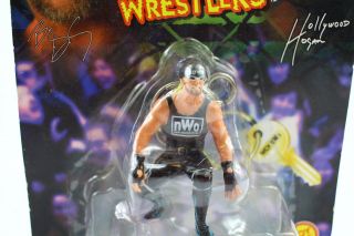 Vintage 1998 Toy Biz WWE WWF Wrestling Key Chain - Hollywood Hogan 2