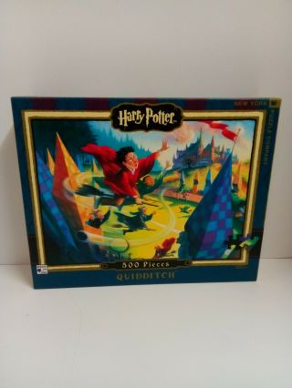 York Puzzle Co Harry Potter Quidditch 500 Piece Puzzle Open Box Never Worked