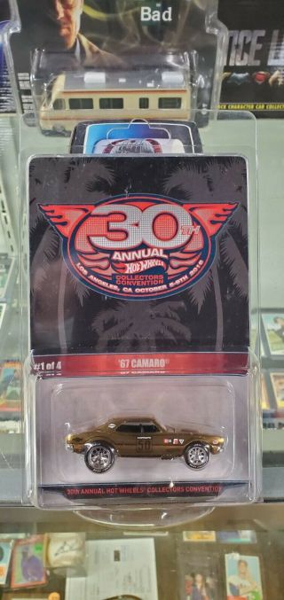 Hot Wheels 30th Annual Collectors Convention ‘67 Camaro Gold 1433/2600