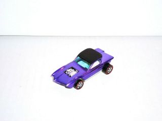 Redline Hot Wheels Chrome - Like Icy Purple Hk Python - White Interior