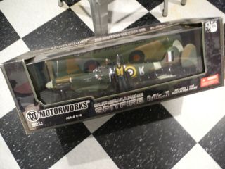 Ultimate Soldier / Motorworks Spitfire 1/18 Scale,  Retired,  Rare