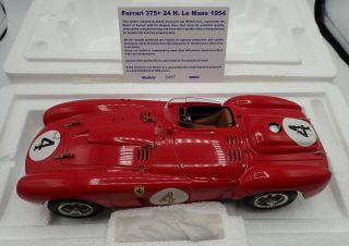 Bbr 1/18 Diecast Ferrari 375 Plus 24h Le Mans 1954 Near - W/ Box
