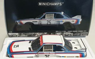 Minichamps Biante 1/18 Allan Moffat Bmw 3.  0 Csl 12hr Sebring Winner 1975 Autoart