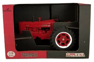 Mccormick Farmall 400 Die Cast Tractor 1:8 Narrow Front - Scale Models Open Box