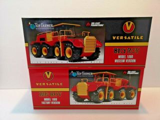 Versatile " Big Roy " Model 1080 Tractor Factory & Museum Ver.  (set Of 2) 1:32 Nib