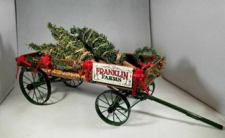 Franklin 1/12 Scale 1953 Ford Jubilee Xmas Tractor & Wagon Le