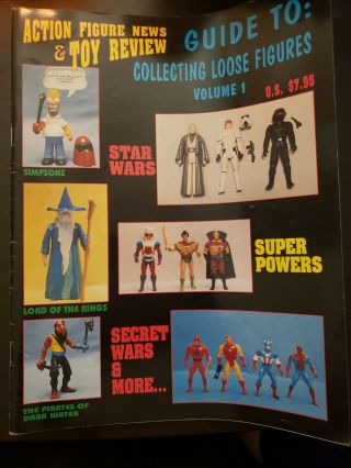 1995 Action Figure News & Toy Review Guide To Collecting Loose Figures Lotr,