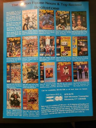 1995 Action Figure News & Toy Review Guide to Collecting Loose Figures LOTR, 2