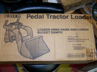 John Deere Toy Pedal Tractor Front End Loader Nib
