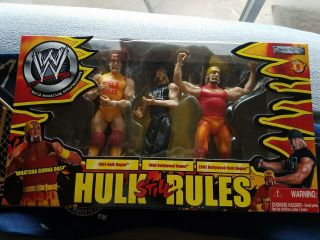 Wwe Wwf Jakks Pacific Hulk Still Rules Action Figure Set Hulk Hogan Wrestling