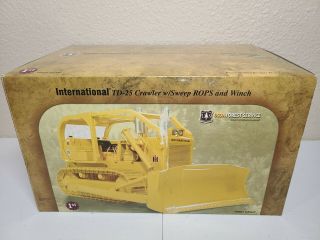 International Ih Td - 25 Rops Winch - Usda Forestry - First Gear 1:25 Model
