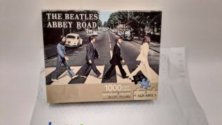 The Beatles Abbey Road 1000 Pc.  Puzzle 65 - 115 Aquarius 2007 20”x 27” Complete