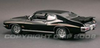 1971 Pontiac Gto Hardtop Black 1:18 Gmp 1801220