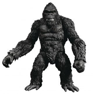 King Kong Of Skull Island Px Exclusive 7 Inch Action Figure B&w Many Accessories
