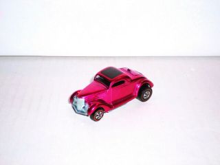 Redline Hot Wheels Bright Chrome - Rose Classic 36 Ford Coupe - No Toning