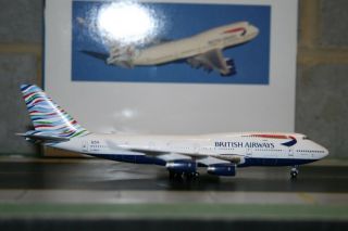 Bigbird Big Bird 1:400 British Airways Boeing 747 - 400 G - Bnlv (bb4 - 2004 - 41)