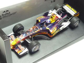 Minichamps 1:18 Red Bull Racing Rb1 D.  Coulthard " Monaco Gp 2005 Star Wars "