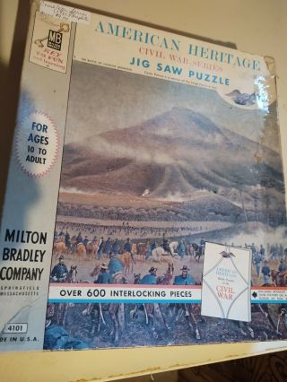 Battle Of Lookout Mountain,  American Heritage Civil War Series,  Jig Saw Puzzle,