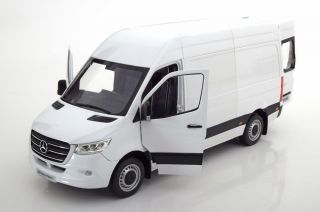 Norev 2018 Mercedes Benz Sprinter Delivery Van White Dealer Edition 1:18 Rare