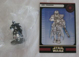 Star Wars Miniatures Clone Strike Arc Trooper 4 -