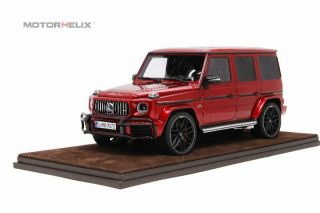 1/18 Motorhelix Mercedes Benz Amg G63 From 2019 In Gloss Red