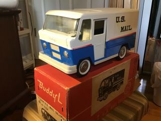 Vintage ‘60s Buddy L U.  S.  Mail Delivery Truck With Box