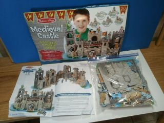 Melissa And Doug 3 - D Medieval Castle And Puzzle In One