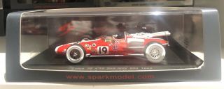 Spark 1/43 S2390 Lotus 38 19 2nd Indianapolis Indy 500 1966 Jim Clark