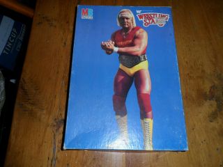 Vintage 1985 Milton Bradley Wwf Wrestling Stars Hulk Hogan 250 Piece Puzzle 100