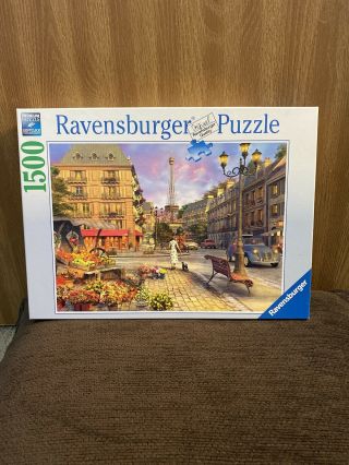 Ravensburger - Vintage Paris - 1500 Piece Jigsaw Puzzle Complete