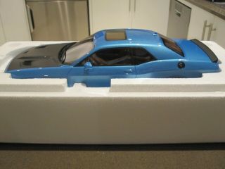 1:18 Gt Spirit Us006 Dodge Challenger Hellcat Blue Only One On Ebay