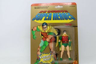 1989 Toy Biz Dc Comics Heroes Batman Robin Action Figure