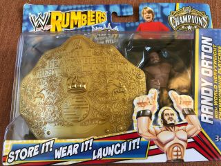Wwe Wrestling Rumblers Champions Randy Orton Exclusive Mini Figure Nib