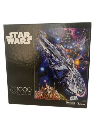 Star Wars 1000 Piece Jigsaw Puzzle (disney) - Buffalo Games & Puzzles
