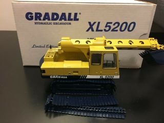 Hiram Construction Gradall Xl5200 Hydraulic Excavator - 1:50 - Die Cast Boxed