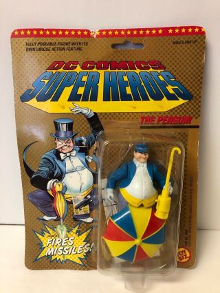Toy Biz 1989 Dc Comics Heroes The Penguin Figure