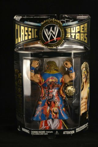 Jakks Classic Superstars Wwf Ultimate Warrior Wrestlemania 12 Back Variant