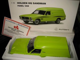 Biante Autoart 1/18 Holden Hq Sandman Panel Van Barbados Green Limited Ed 73384