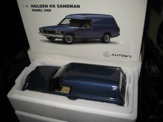 Biante Autoart 1.  18 Holden Hx Sandman Panel Van Royal Plum Limited Ed 73335